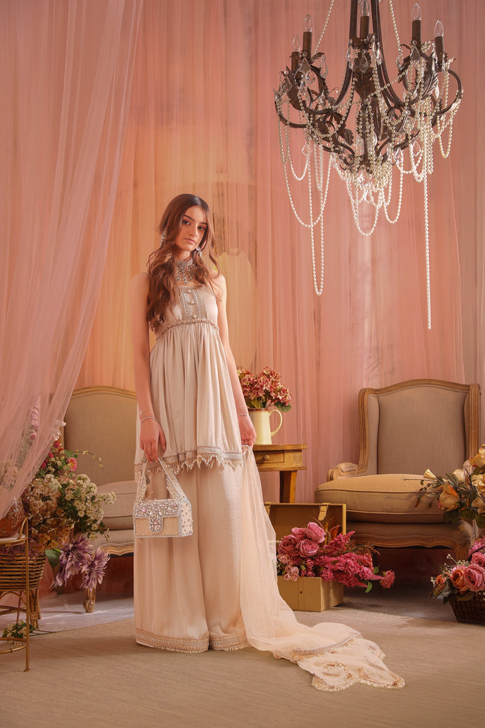 Shimmer with Suhani Sharara Set