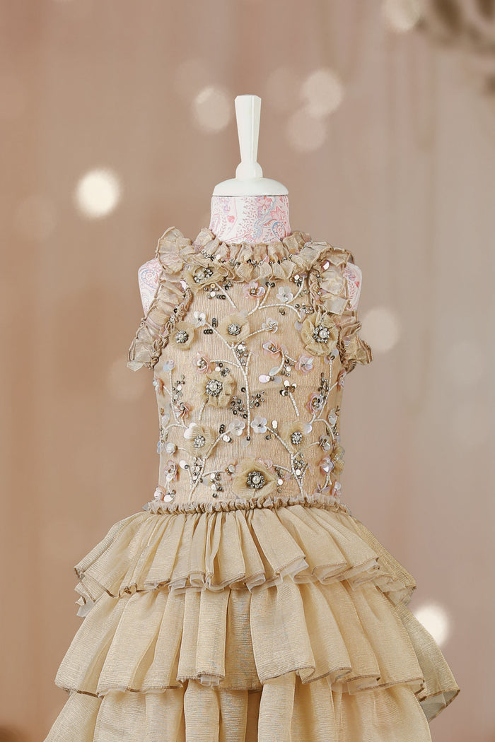 Zareen, The Golden Glow Dress